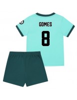 Wolves Joao Gomes #8 Bortedraktsett Barn 2025-26 Korte ermer (+ bukser)